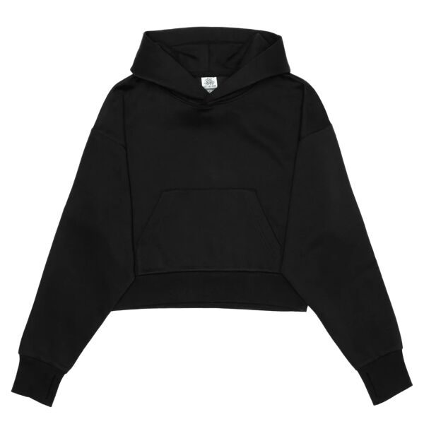 HERO-2120C Cropped Drop Shoulder Pullover Hoodie Thumbnail