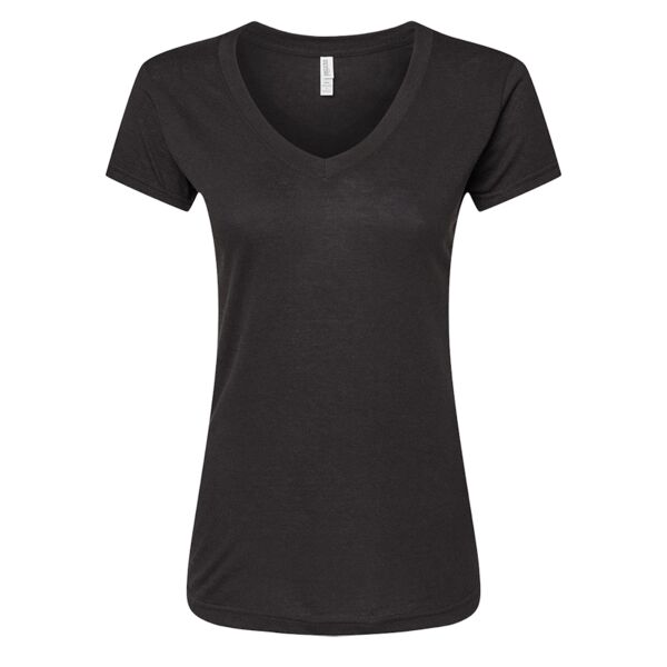 Women's Deluxe Blend V-Neck T-Shirt Thumbnail