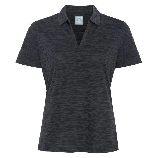 CALLAWAY BROKEN STRIPE TEXTURE LADIES' POLO. Thumbnail