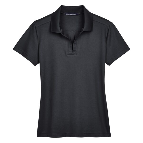Women's CrownLux Performance® Plaited Polo Thumbnail