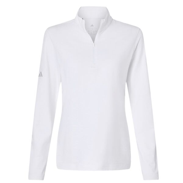 Women's Textured Stripe Quarter-Zip Pullover Thumbnail