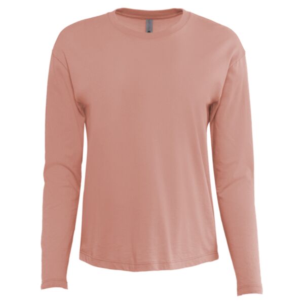 Women's Cotton Relaxed Long Sleeve T-Shirt Thumbnail