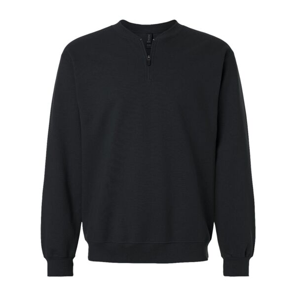Unisex Softstyle® Midweight 1/4 Zip Sweatshirt Thumbnail