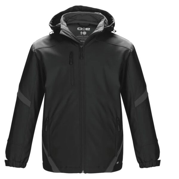 Typhoon - Men's Insulated Softshell Jacket w/ Detachable Hood Thumbnail